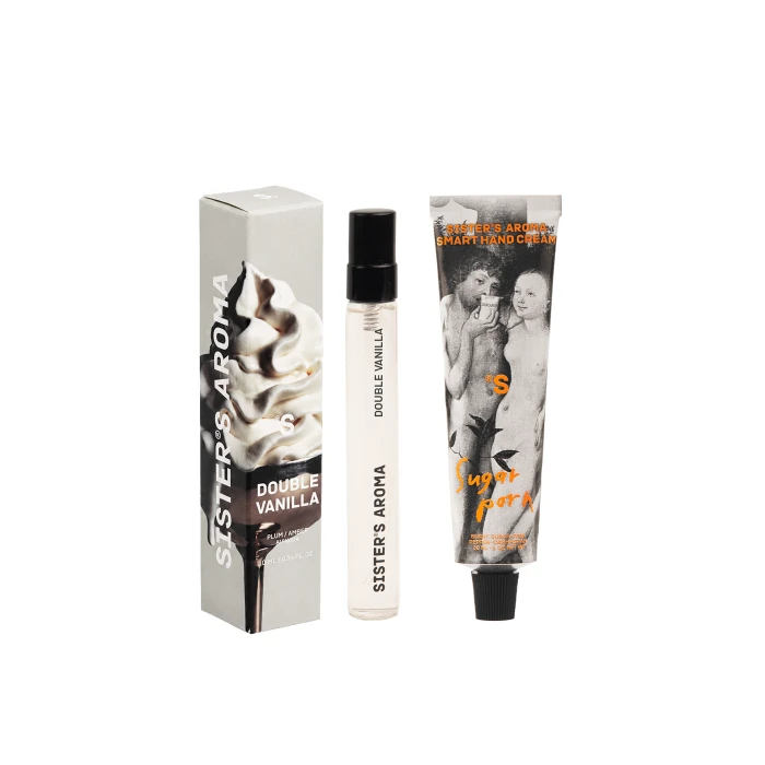 Парфум Double Vanilla 10мл, крем для рук Sugar Porn